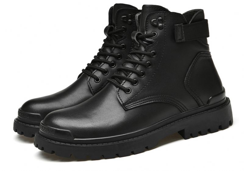 Doherty Męskie Buty Śnieżne - Czarny