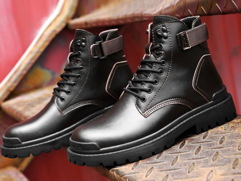 Doherty Męskie Buty Śnieżne - Czarny
