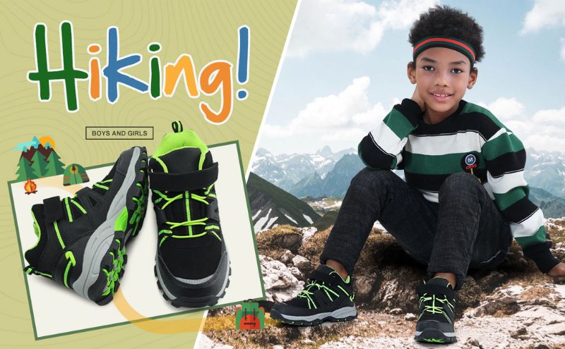 Dooli Dziecięce Buty Outdoorowe Dla Obu Płci - Zielony