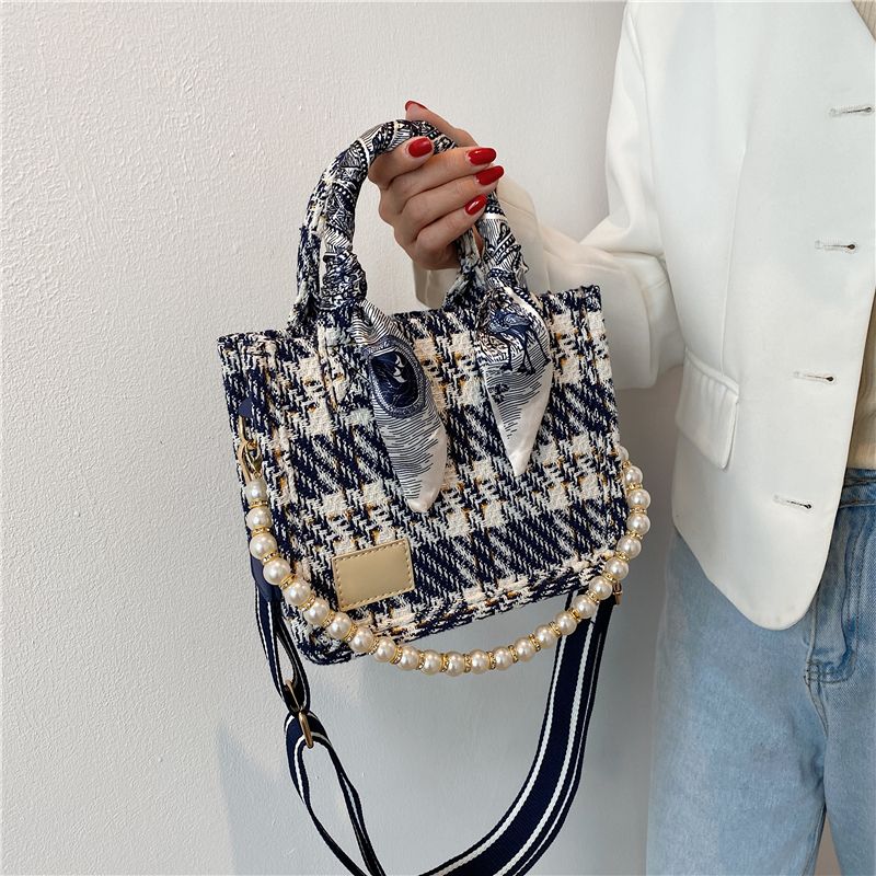 Dooney Damska Designerska Torebka Crossbody - Niebieski Mały