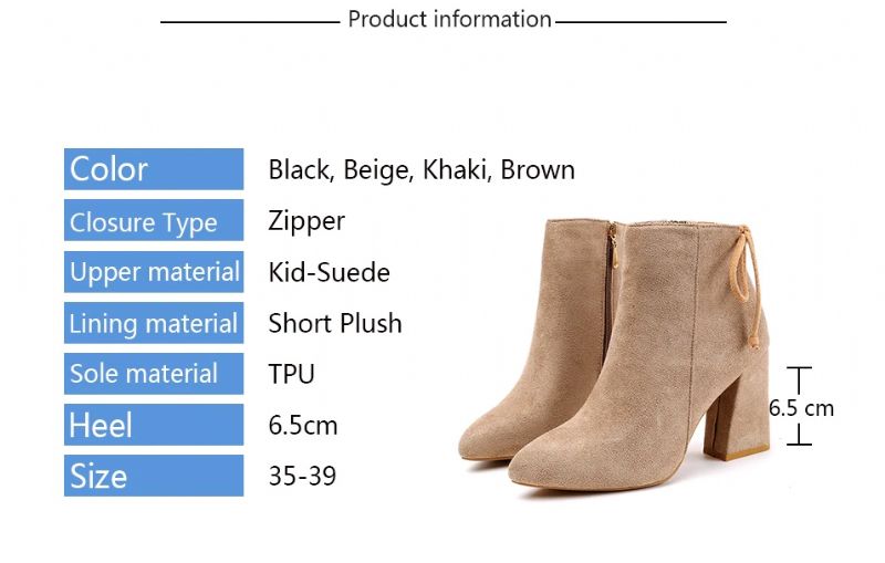 Dorotea Damskie Buty Do Kostki - Żółty