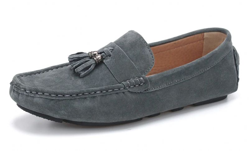 Draco Męskie Buty Loafers - Szary