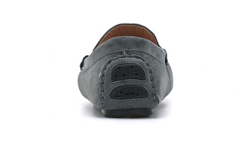 Draco Męskie Buty Loafers - Szary
