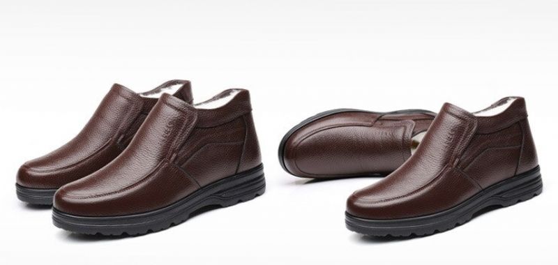 Drax Męskie Buty Zimowe - Czarne