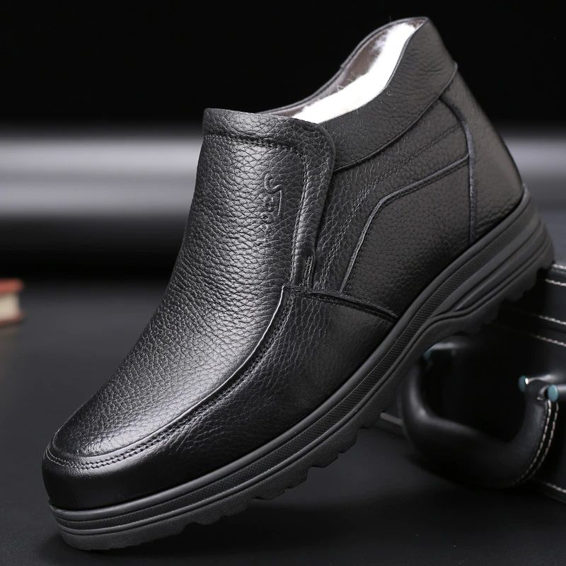 Drax Męskie Buty Zimowe - Czarne