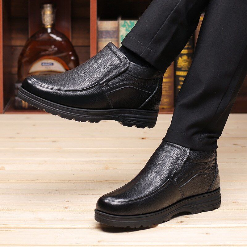 Drax Męskie Buty Zimowe - Czarne