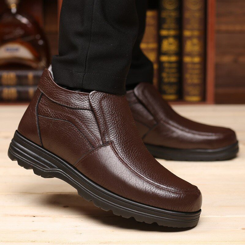 Drax Męskie Buty Zimowe - Czarne