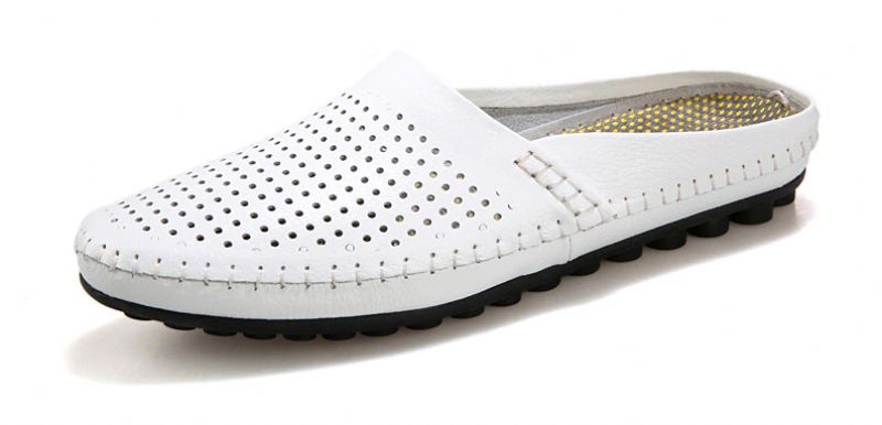 Driss Męskie Casual Slippers - Biały