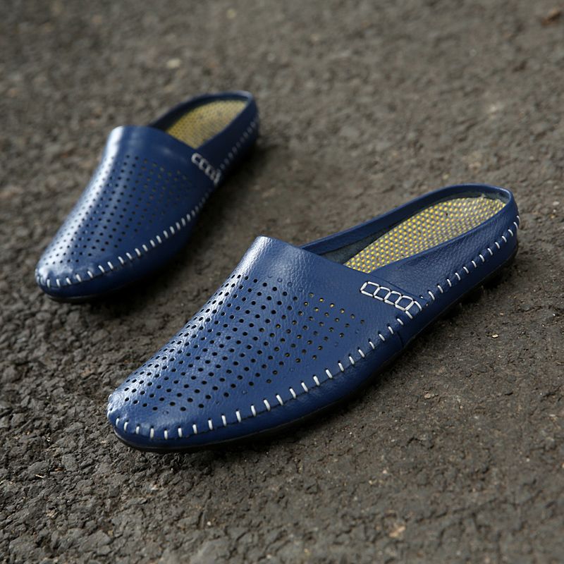 Driss Męskie Casual Slippers - Biały