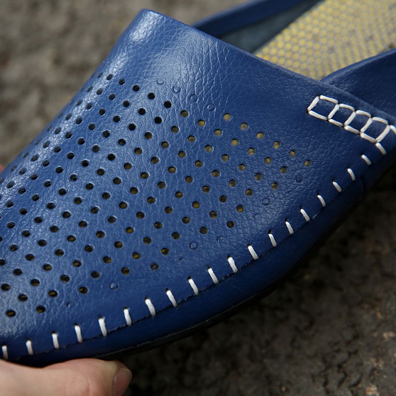 Driss Męskie Casual Slippers - Biały