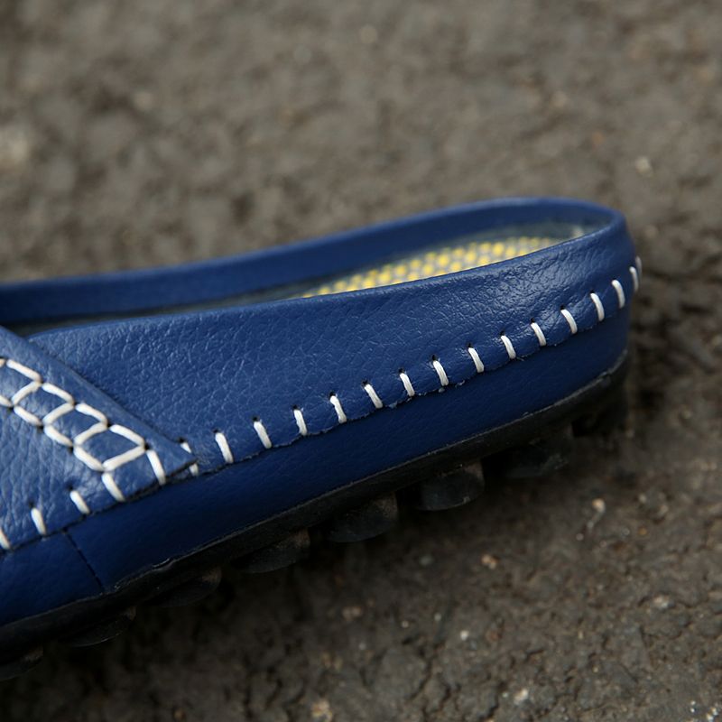 Driss Męskie Casual Slippers - Biały