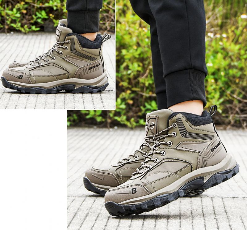 Dwayne Męskie Buty Turystyczne - Piaskowy