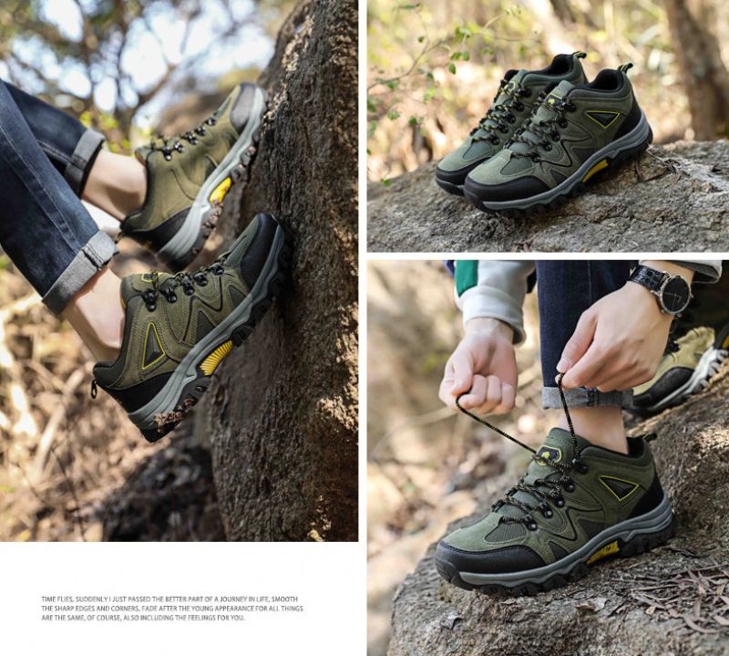Dylay Męskie Buty Outdoorowe - Brązowy