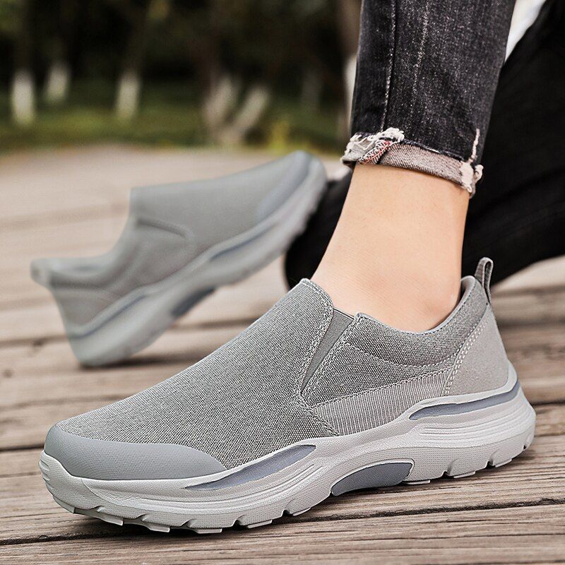 Dynel Męskie Trampki Typu Slip-on - Niebieski