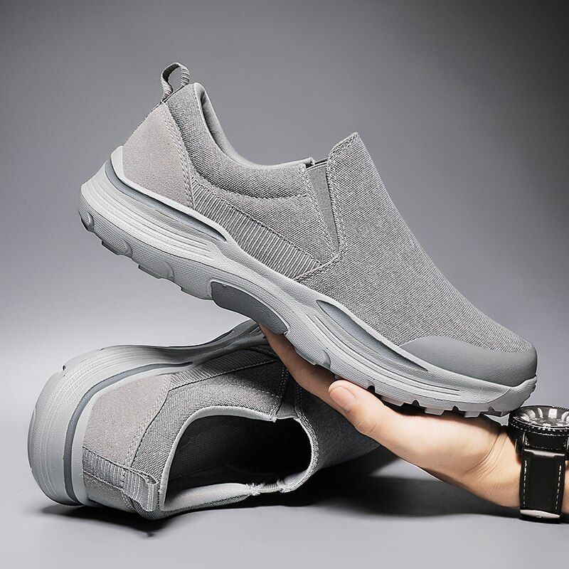 Dynel Męskie Trampki Typu Slip-on - Niebieski