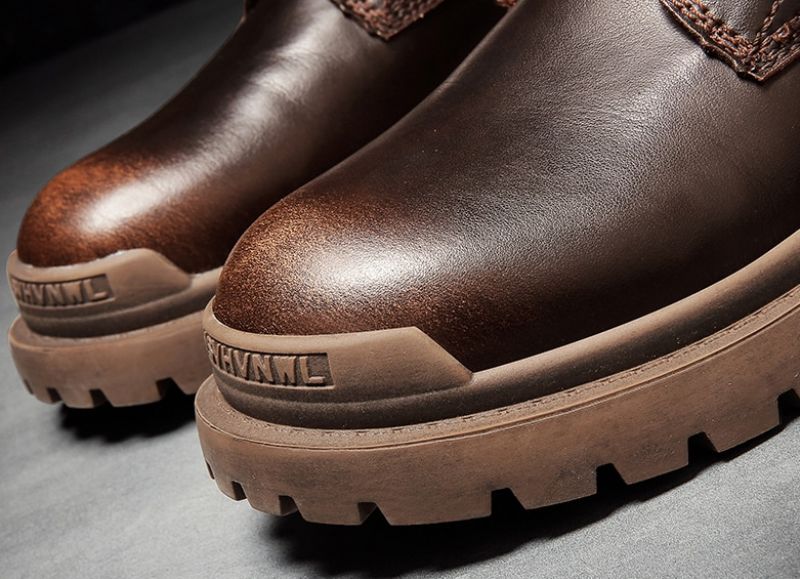Edesio Męskie Buty - Brązowy