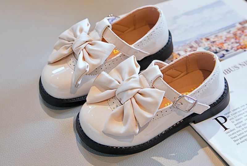 Eduarda Dziewczęce Płaskie Buty - Czarny
