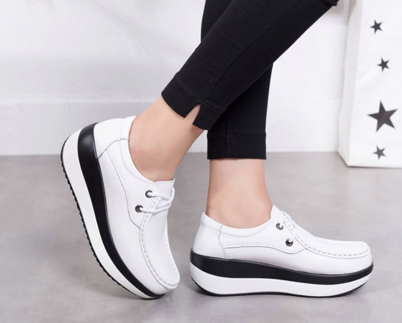 Efigenia Damskie Buty Na Platformie - Czarny
