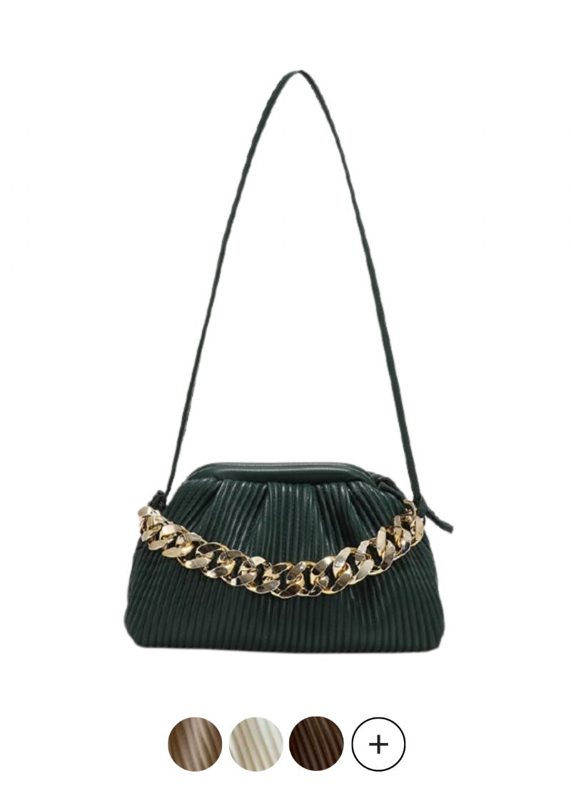 Eimy Damska Gruba Łańcuszkowa Torebka Crossbody