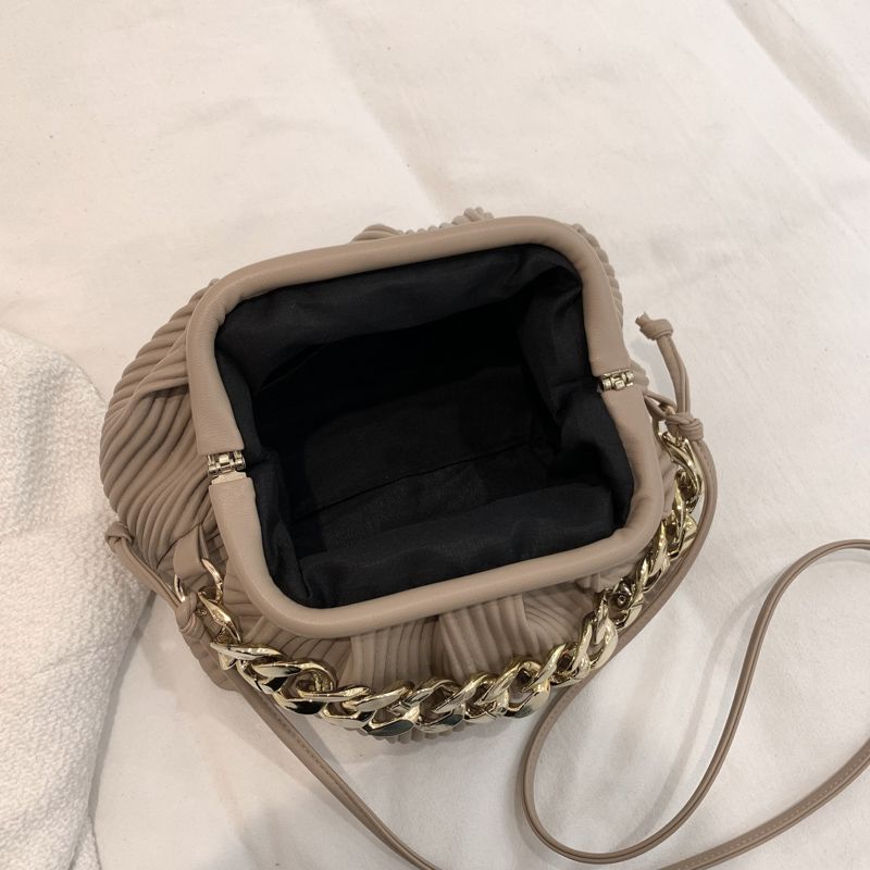 Eimy Damska Gruba Łańcuszkowa Torebka Crossbody - Duży Zielony