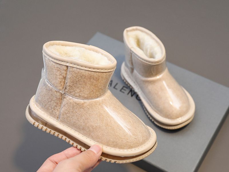 Electra Dziewczęce Buty Śnieżne - Beżowy Futro