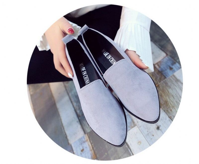 Elizabeth Damskie Buty Loafers - Czerwony