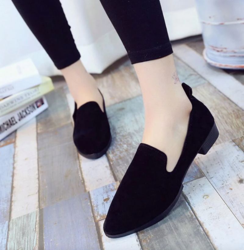 Elizabeth Damskie Buty Loafers - Czerwony