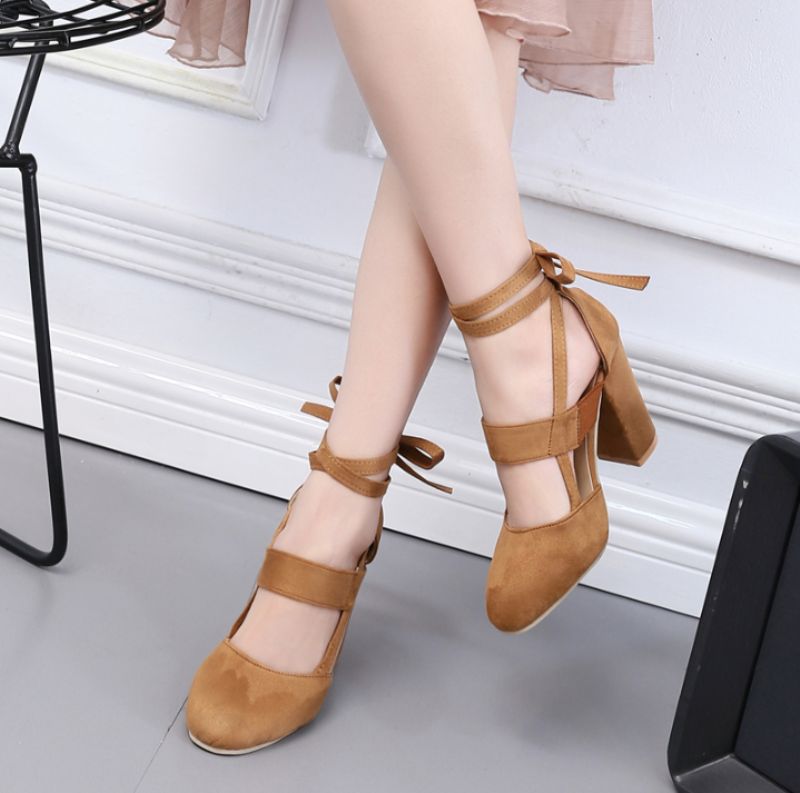 Ellen Damskie Buty Na Obcasie - Różowy