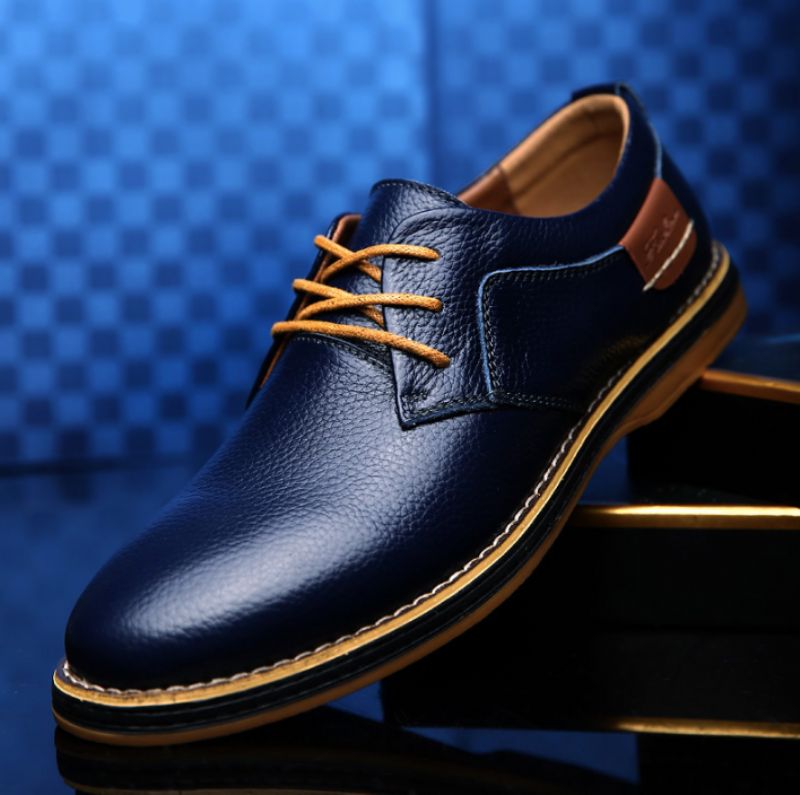 Eloi Męskie Buty Oxford - Czarny