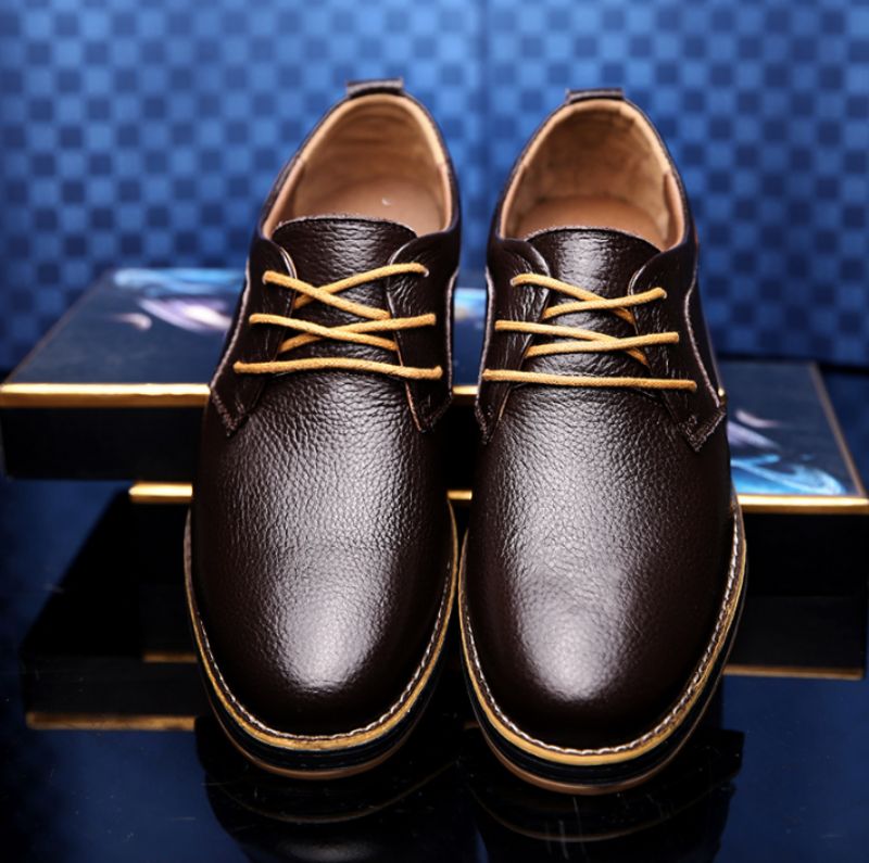 Eloi Męskie Buty Oxford - Czarny