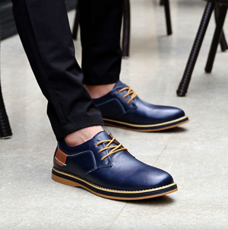 Eloi Męskie Buty Oxford - Czarny