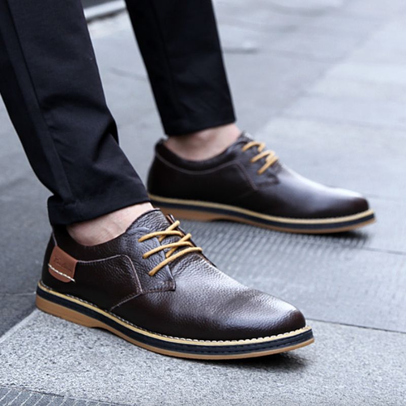 Eloi Męskie Buty Oxford - Czarny