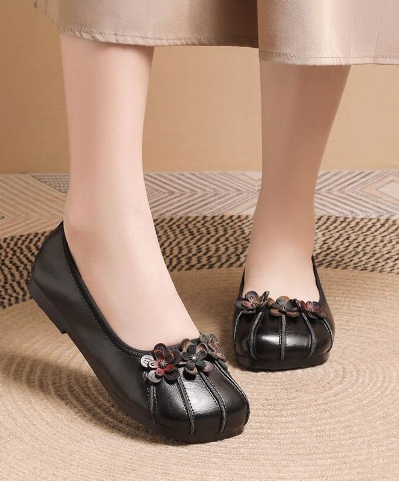 Elsy Damskie Płaskie Buty - Zielony