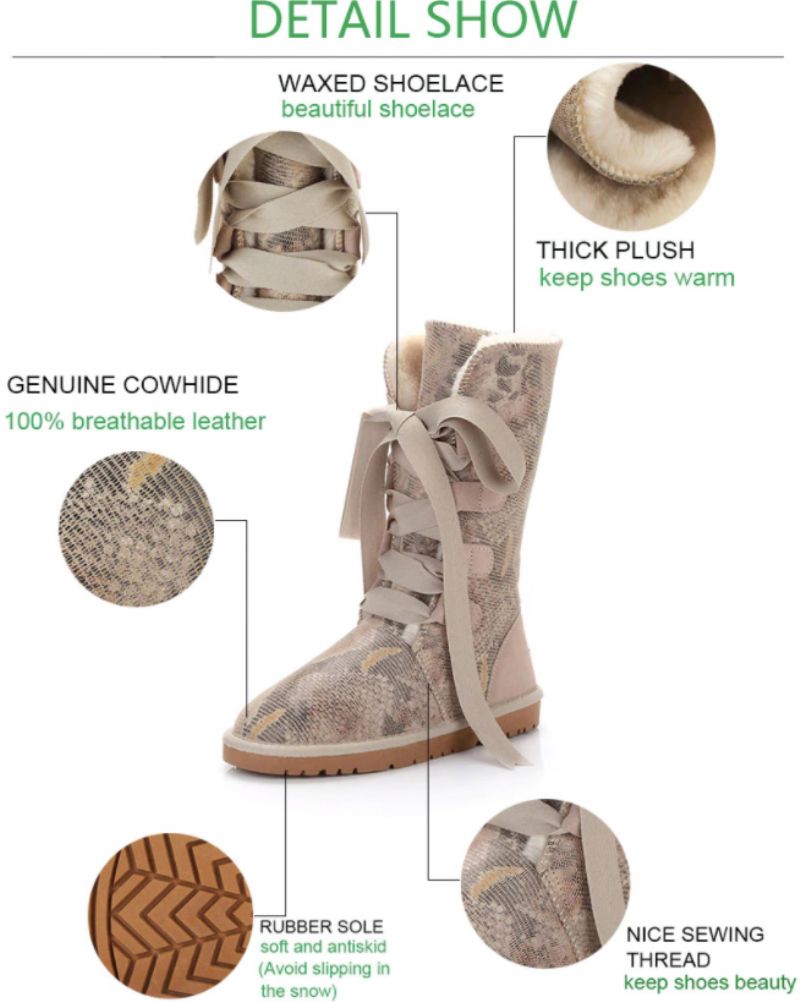 Elvia Boots Mid Calf - PIASKOWY