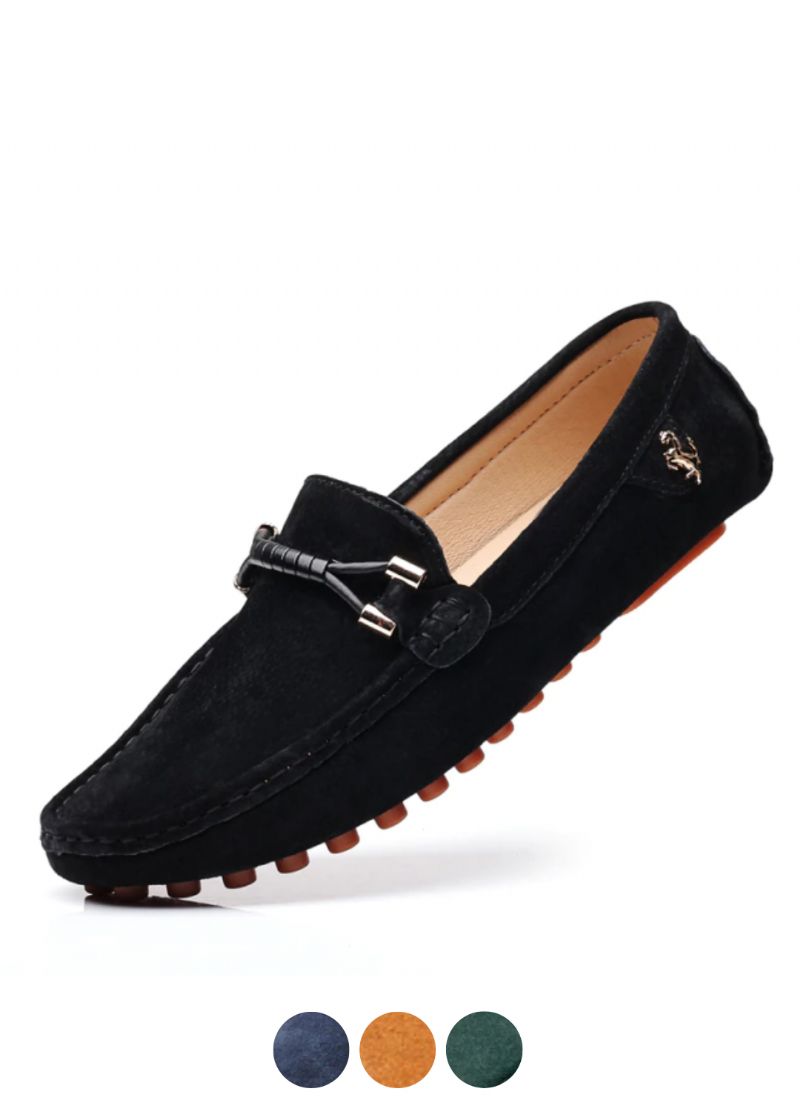Elvion Męskie Mokasyny Eleganckie Buty