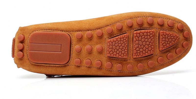 Elvion Męskie Mokasyny Eleganckie Buty - Czarny