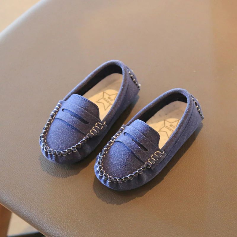 Elzer Chłopięce Mokasyny Buty Codzienne - Granatowy