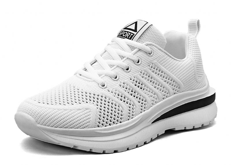 Eric Męskie Buty Casualowe - Biały