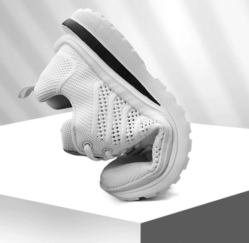 Eric Męskie Buty Casualowe - Biały