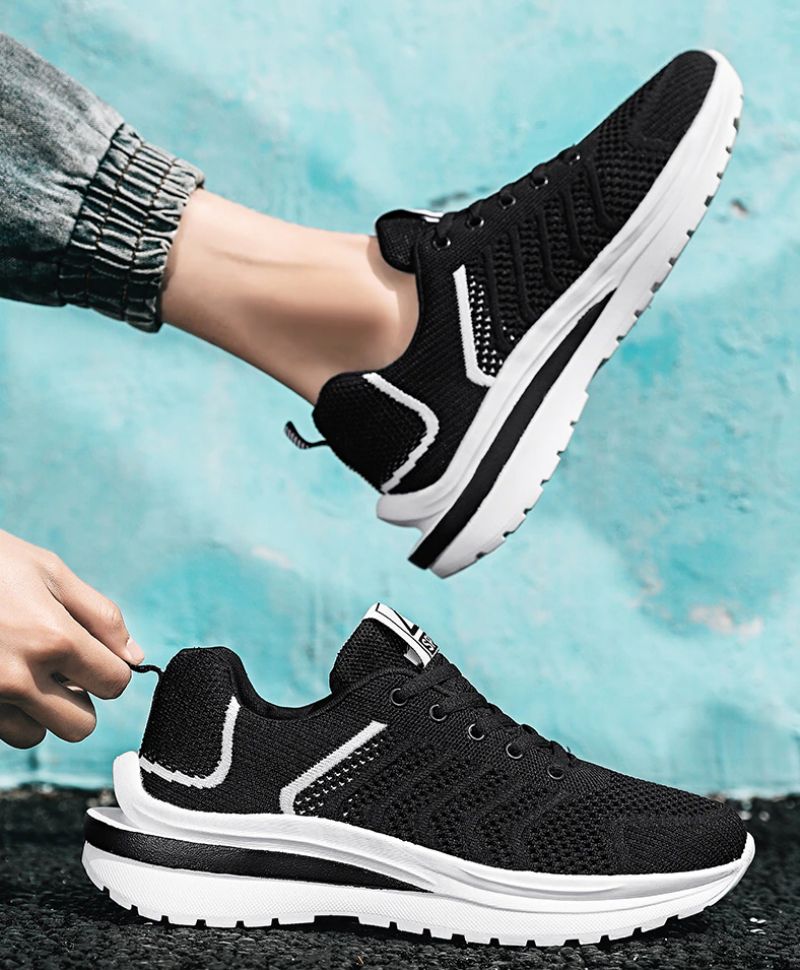 Eric Męskie Buty Casualowe - Biały