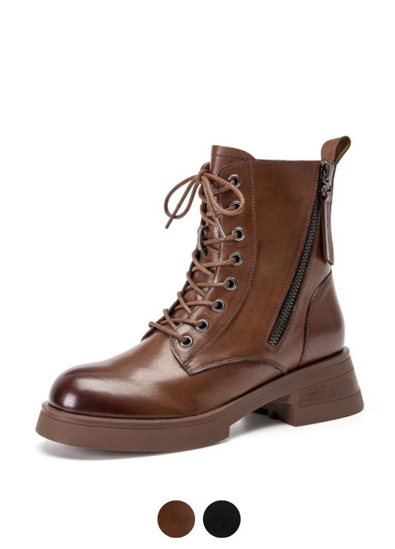 Erin Damskie Skórzane Buty