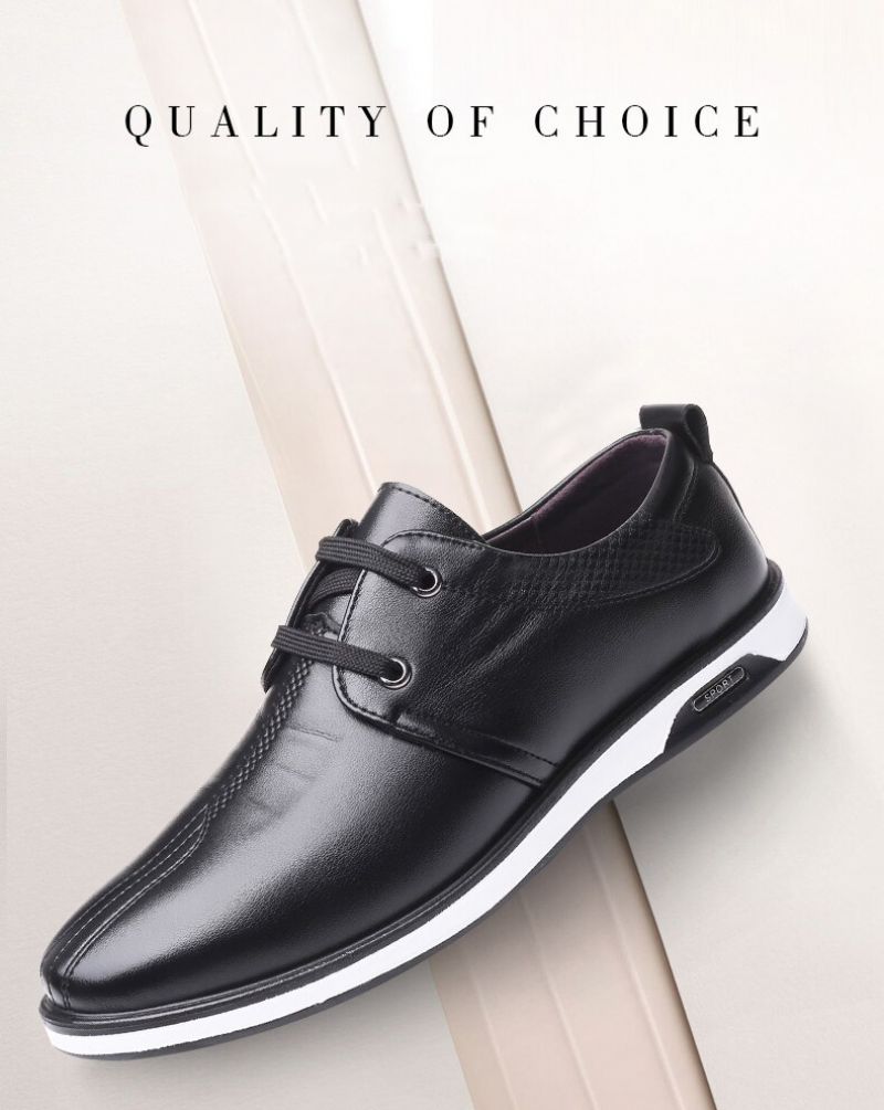 Ernest Męskie Mokasyny Casualowe Buty - Czarny