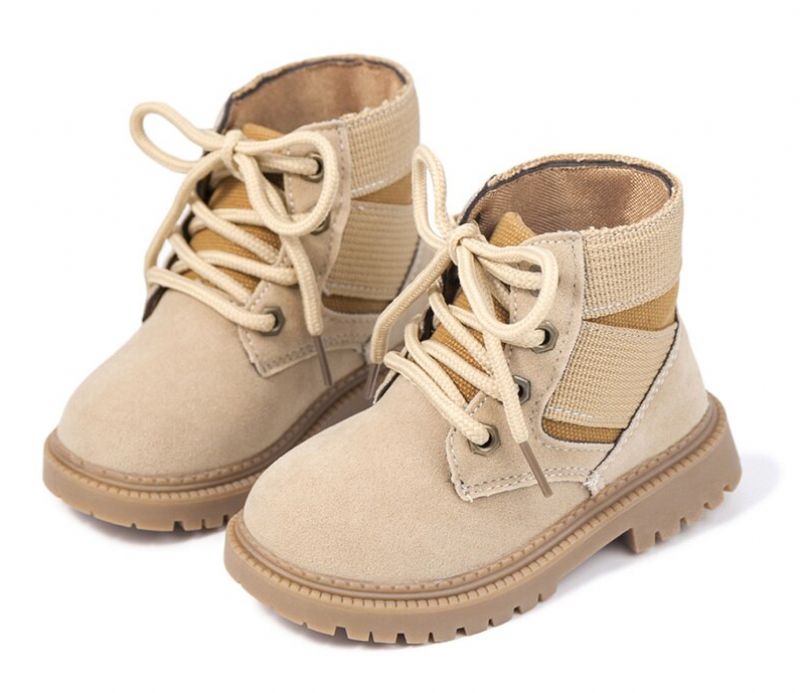 Ernesto Klasyczne Buty Chłopięce - Khaki