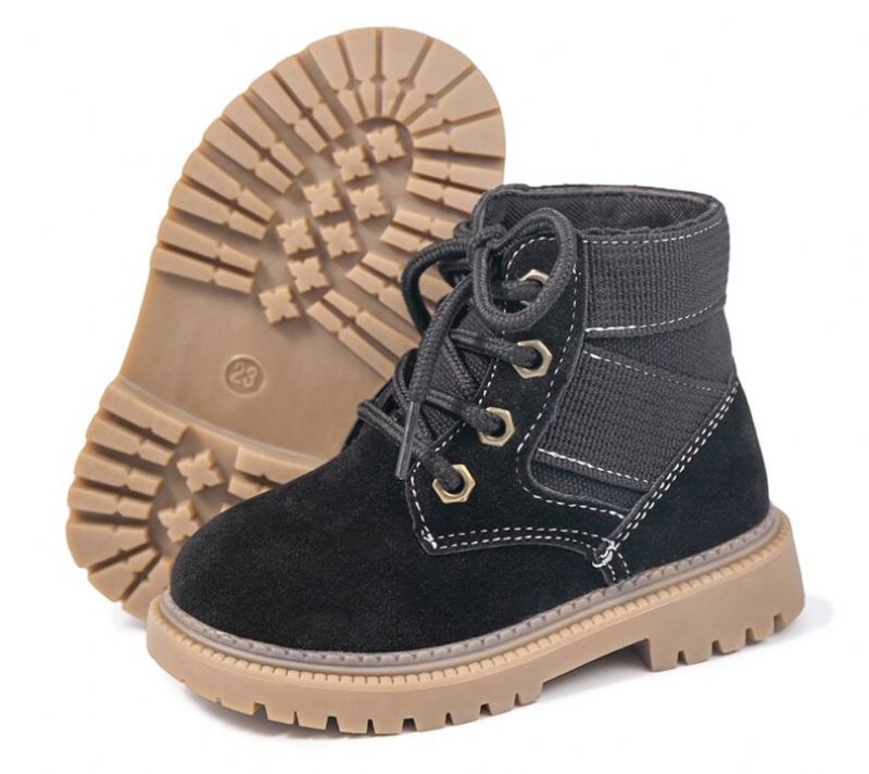 Ernesto Klasyczne Buty Chłopięce - Khaki