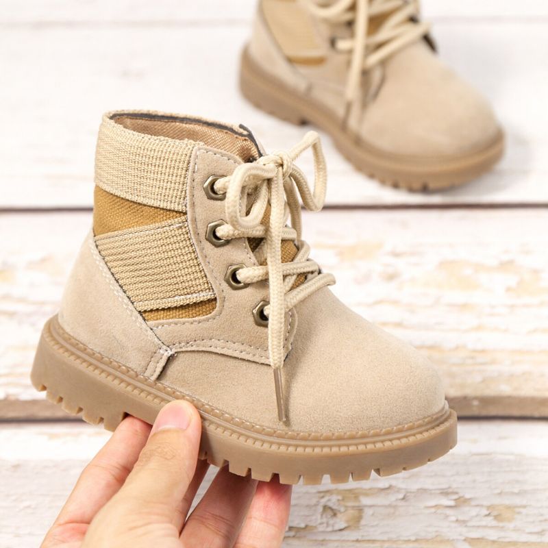 Ernesto Klasyczne Buty Chłopięce - Khaki