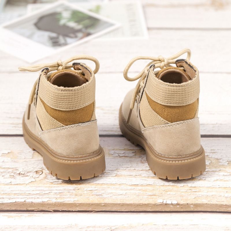 Ernesto Klasyczne Buty Chłopięce - Khaki