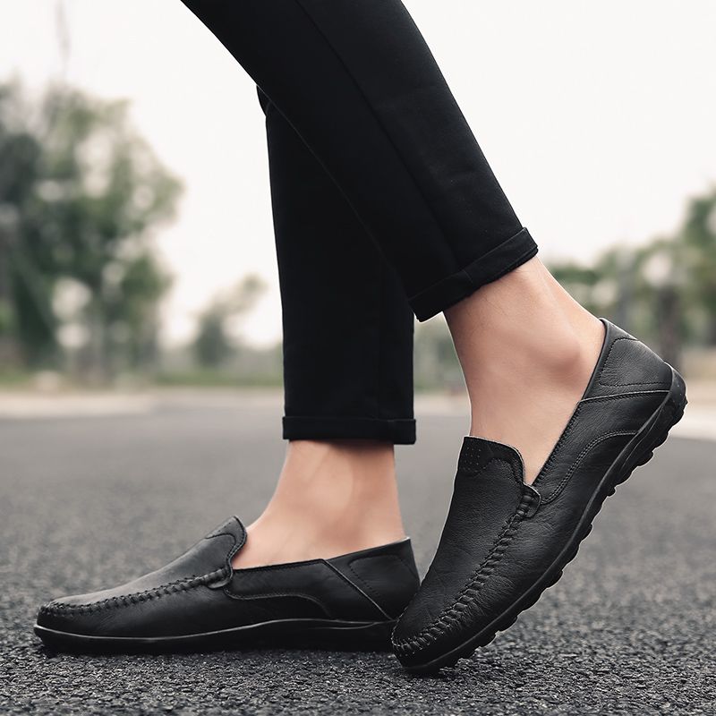 Euder Męskie Mokasyny Buty Codzienne - Czarny