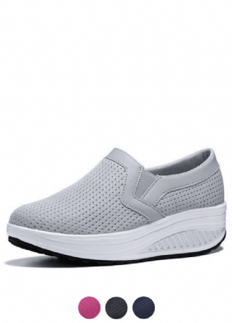 Eva Damskie Buty Na Platformie Mesh