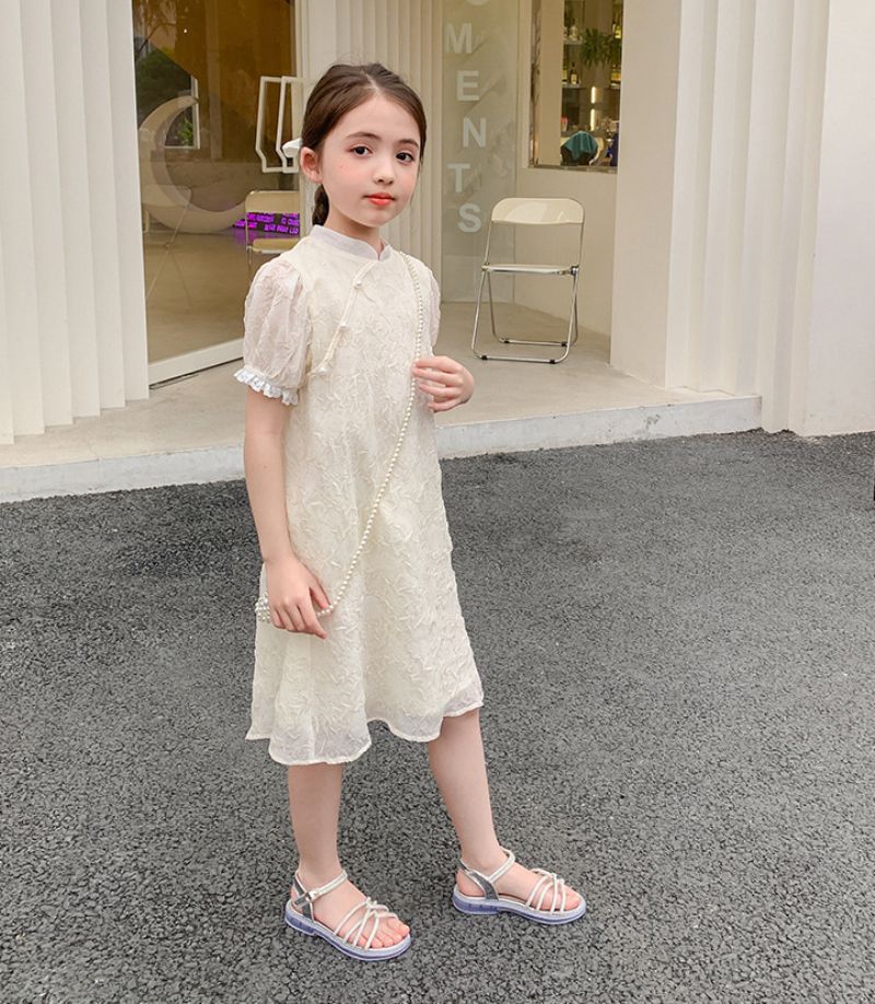 Evana Dziewczęce Sandały Dress - Srebrny