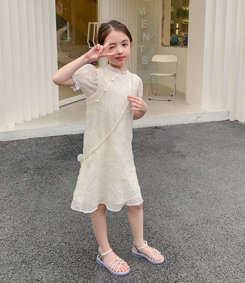 Evana Dziewczęce Sandały Dress - Srebrny